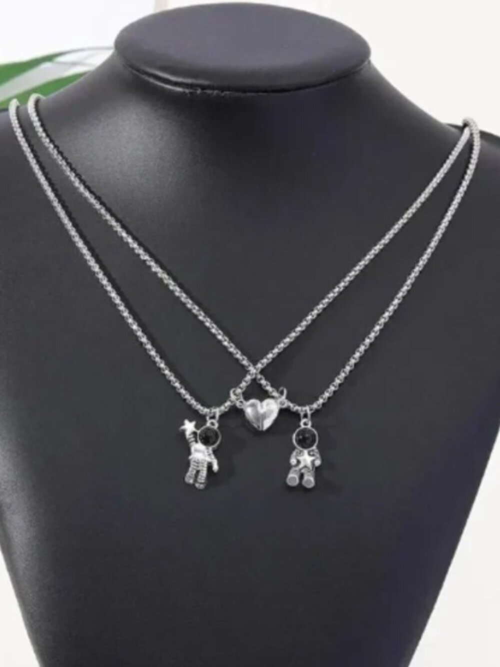 RAINSO MAGNETIC MUTUAL ATTRACTION COUPLES NECKLACES